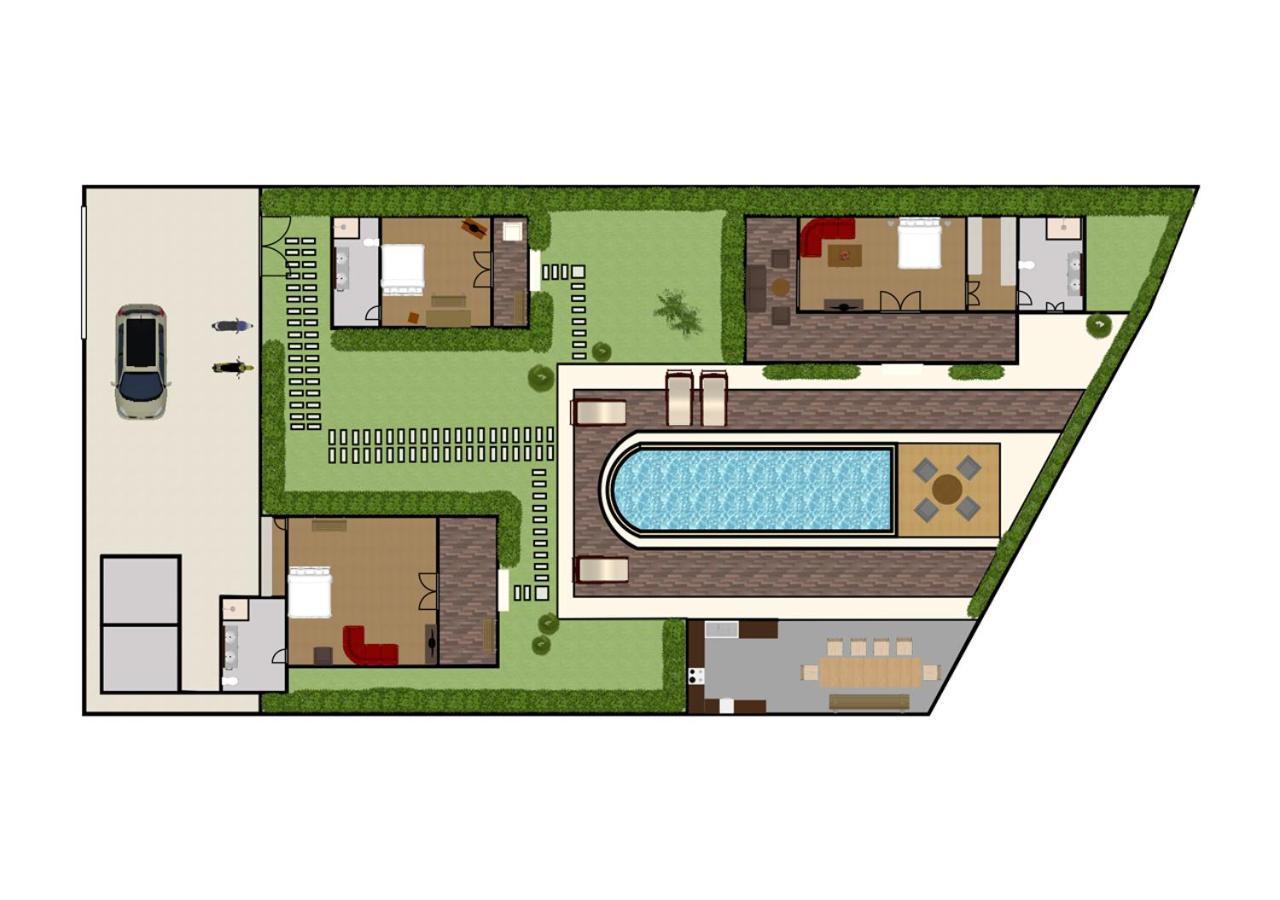 Villa Lina By Optimum Bali Villas Canggu Dış mekan fotoğraf